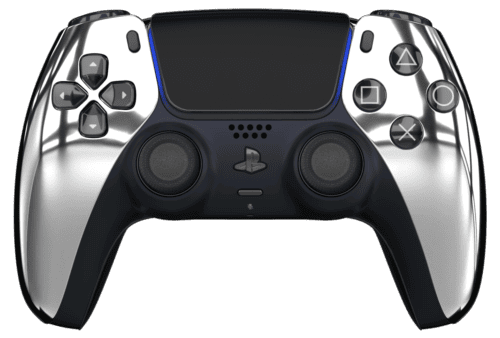 Silver PS5 Controller
