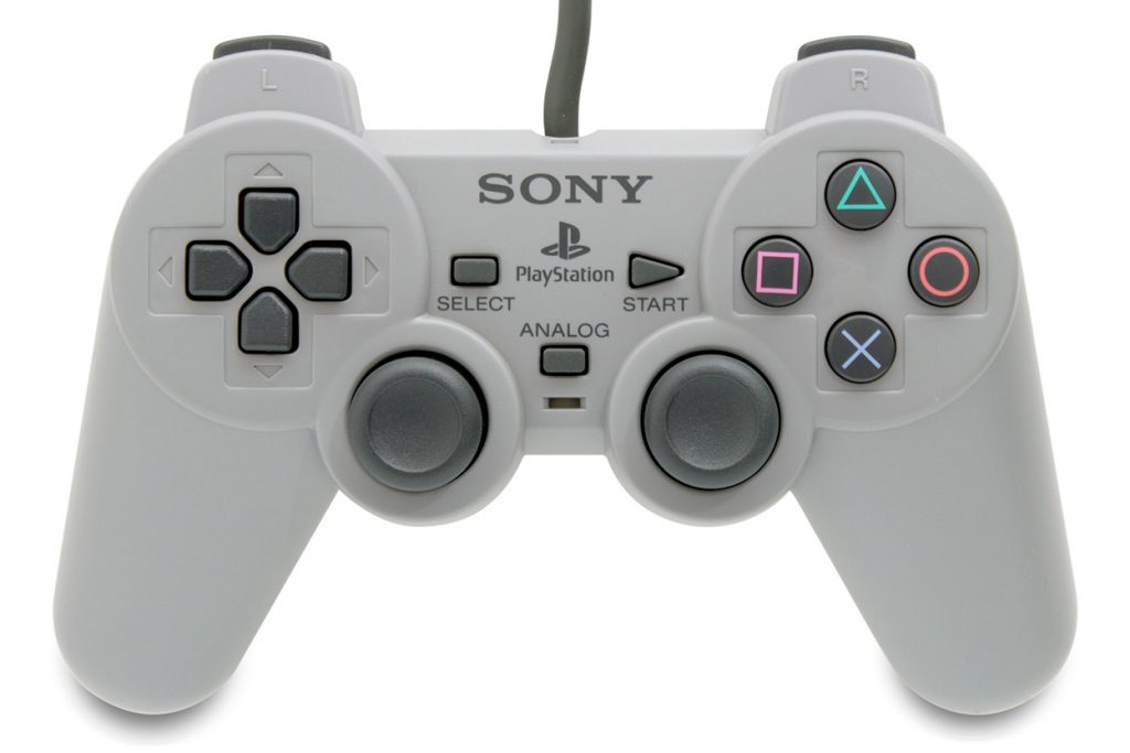 the dual analogue playstation controller