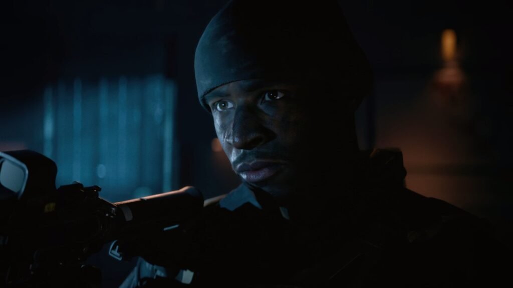 How aim assist works on PS5 controller showing crosshair slowdown zone near enemy target in competitive FPS