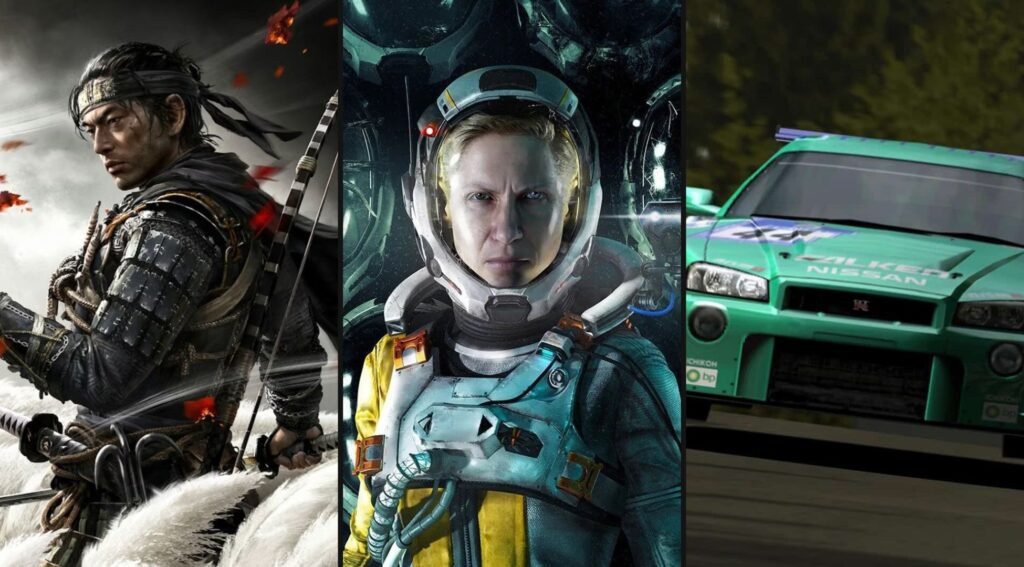 Best PS Plus games for controller players 2026 including Space Marine 2 Gran Turismo 7 Returnal Persona 5 Royal and Ghost of Tsushima