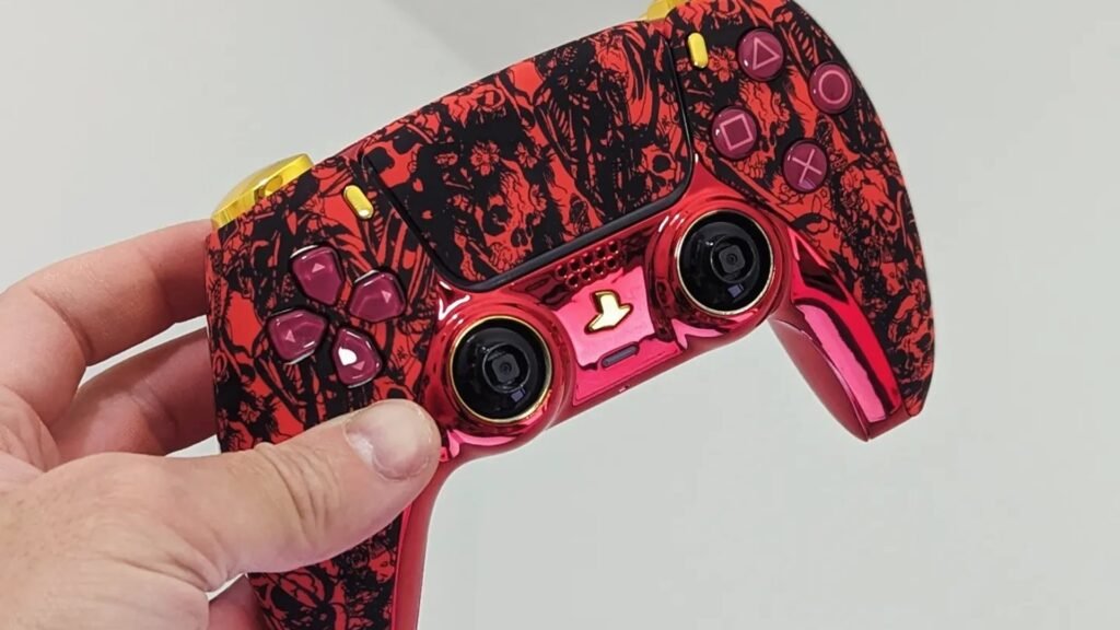 TCP custom PS5 controller with TMR sticks and ClickSticks