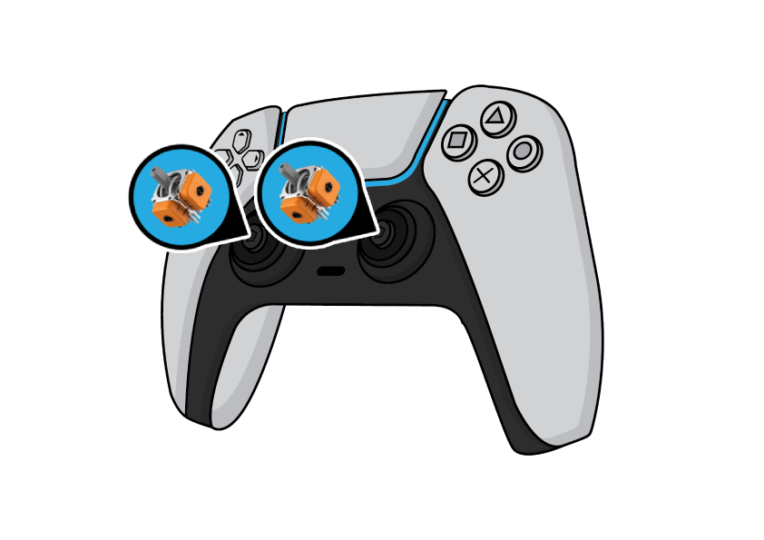 Hall effect joysticks