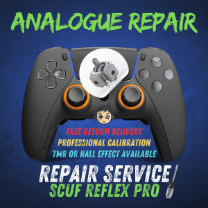 Scuf reflex Pro ps5 controller analogue repair