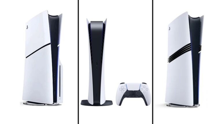 PS5 price in 2026 showing all three models