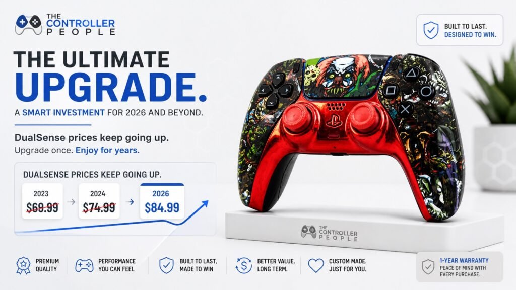 TCP Pro PS5 controller with TMR drift-proof sticks as long-term investment against rising DualSense prices in 2026