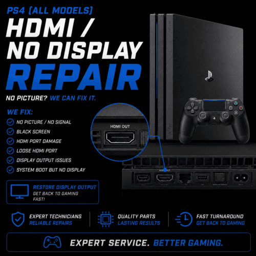 PS4-HDMI-No-Display-Repair