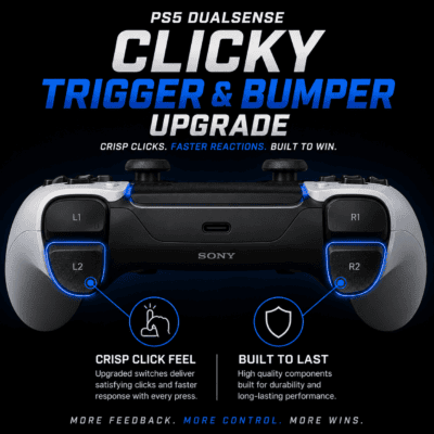 PS5 DualSense Clicky Trigger & Bumper Upgrade