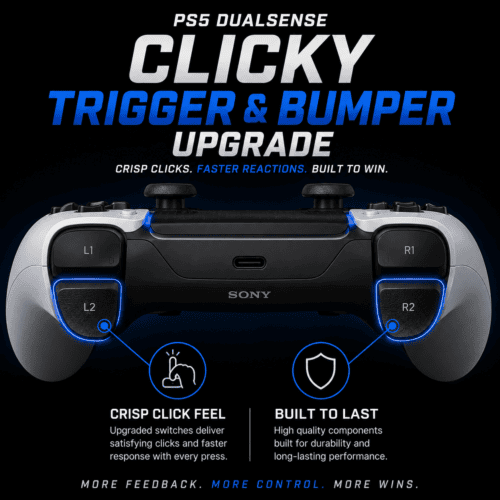 PS5 DualSense Clicky Trigger & Bumper Upgrade