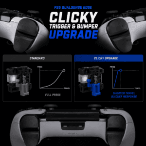 PS5 DualSense Edge Clicky Trigger & Bumper Upgrade