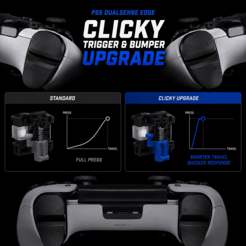 PS5 DualSense Edge Clicky Trigger & Bumper Upgrade