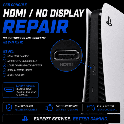 PS5 HDMI No Display Repair