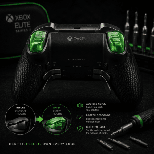 Xbox Elite Series 2 Clicky Trigger Upgrade