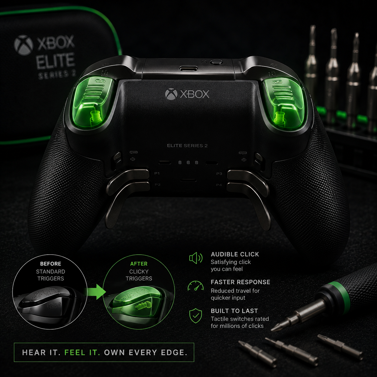 Xbox Elite Series 2 Clicky Trigger Upgrade