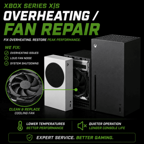 Xbox-Series-XS-Overheating-Fan-Repair