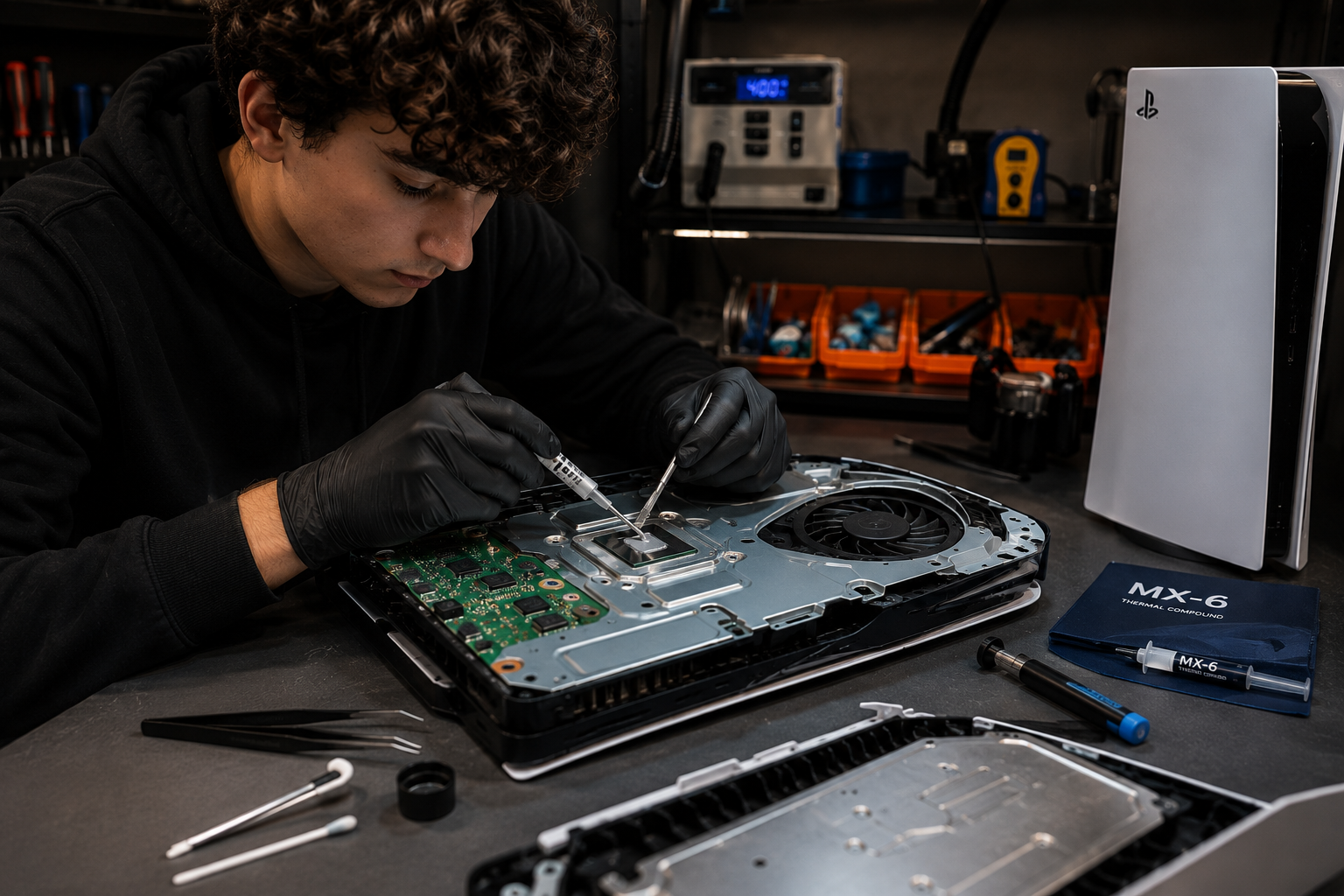 Liquid metal replacement ps5 by the controller people