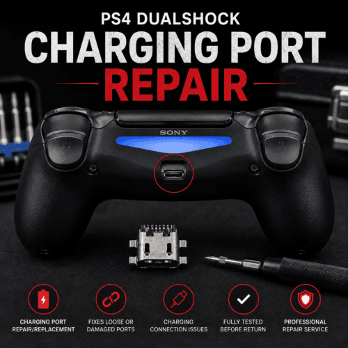 PS4 DualShock Charging Port Repair