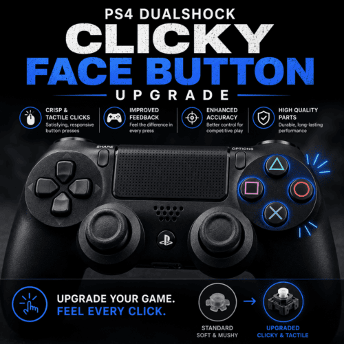 PS4 DualShock Clicky Face Button Upgrade