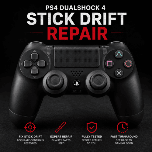 PS4 Stick Drift Repair Advertisement