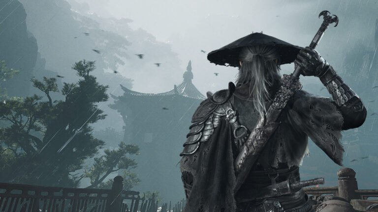 Phantom Blade Zero PS5 protagonist Soul with blade drawn in the dark wuxia Wulin world 2026