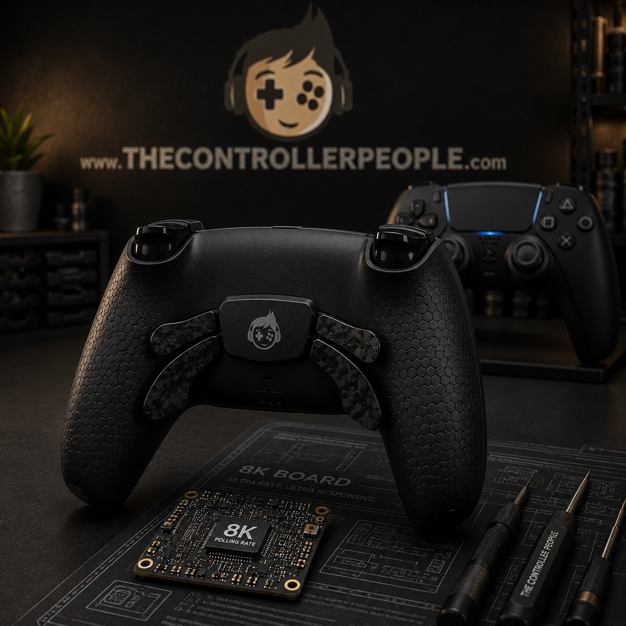 tcp shift pro ps5 controller black