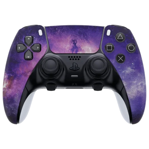 Purple Galaxy Dualsense Edge PS5 Controller